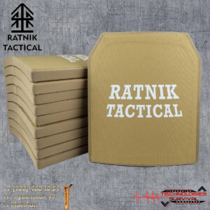 Бронеплита RATNIK TACTICAL Бр5+ / СВМПЭ + Керамика Карбид Кремния