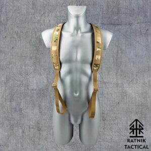 Подтяжки для боевых тактических поясов / Cordura 1000D + IK Remissia / Мультикам
