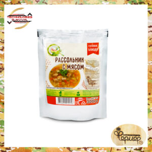 Готовое блюдо ♨ Рассольник с мясом свинины / 300 гр / Реторт-пакет