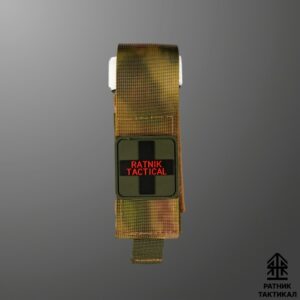 Подсумок медицинский вытяжной под ипп, турникет и ножницы / Олива